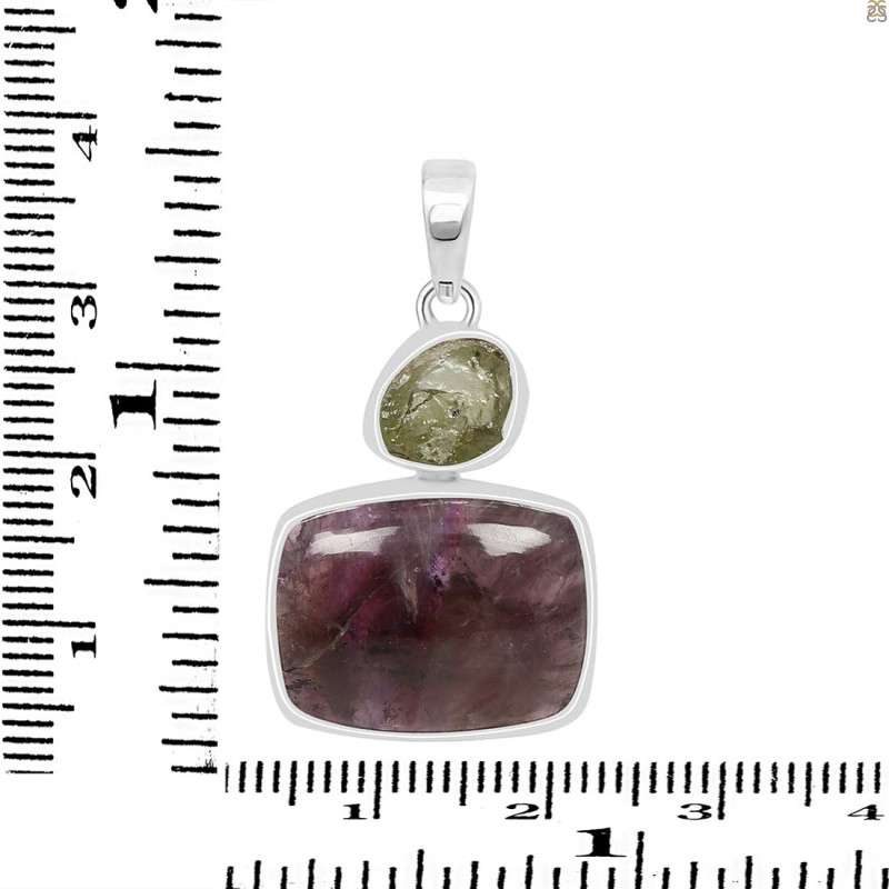Cacoxenite Pendant-2SP CCO-1-128