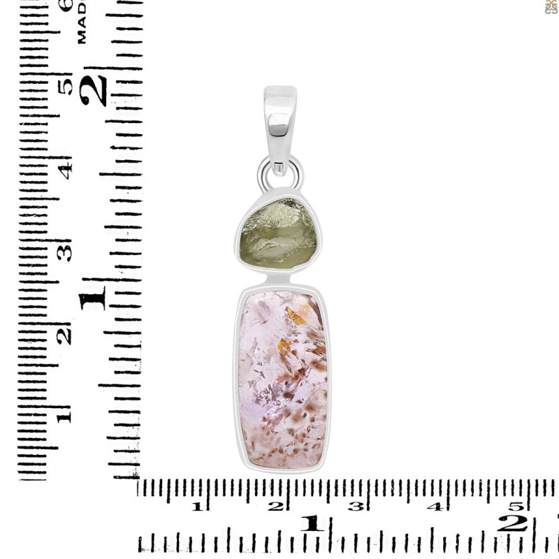 Cacoxenite Pendant-2SP CCO-1-131