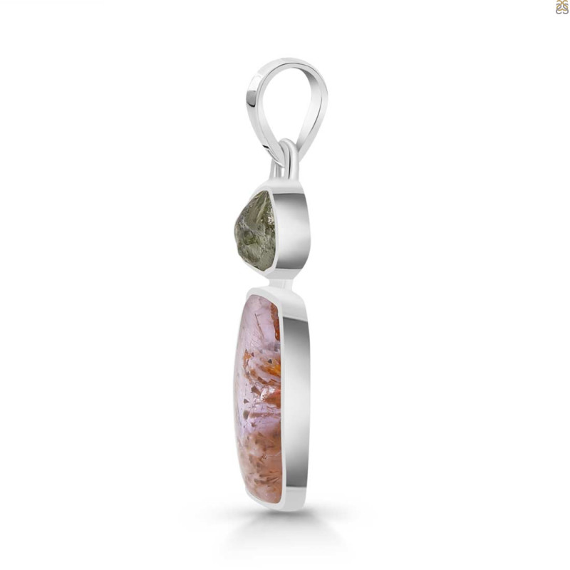 Cacoxenite Pendant-2SP CCO-1-131