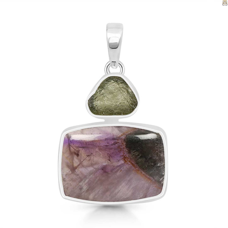 Cacoxenite Pendant-2SP CCO-1-134