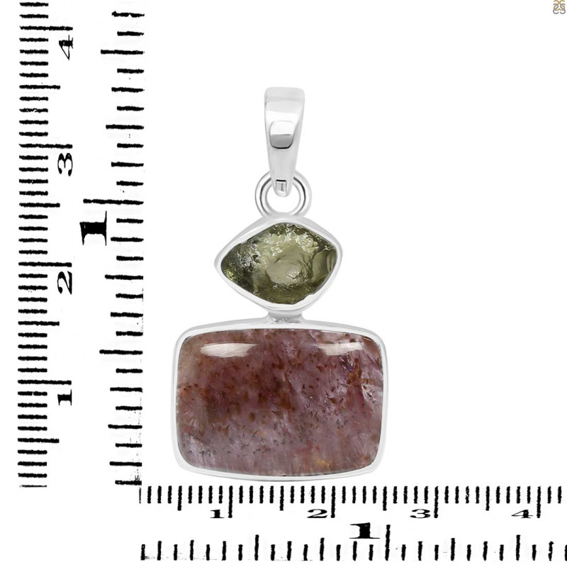 Cacoxenite Pendant-2SP CCO-1-158