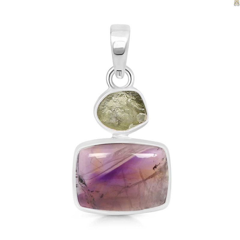 Cacoxenite Pendant-2SP CCO-1-165