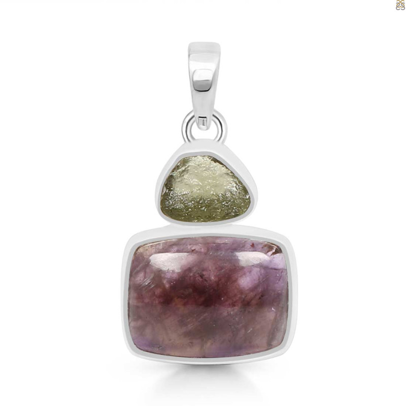 Cacoxenite Pendant-2SP CCO-1-189