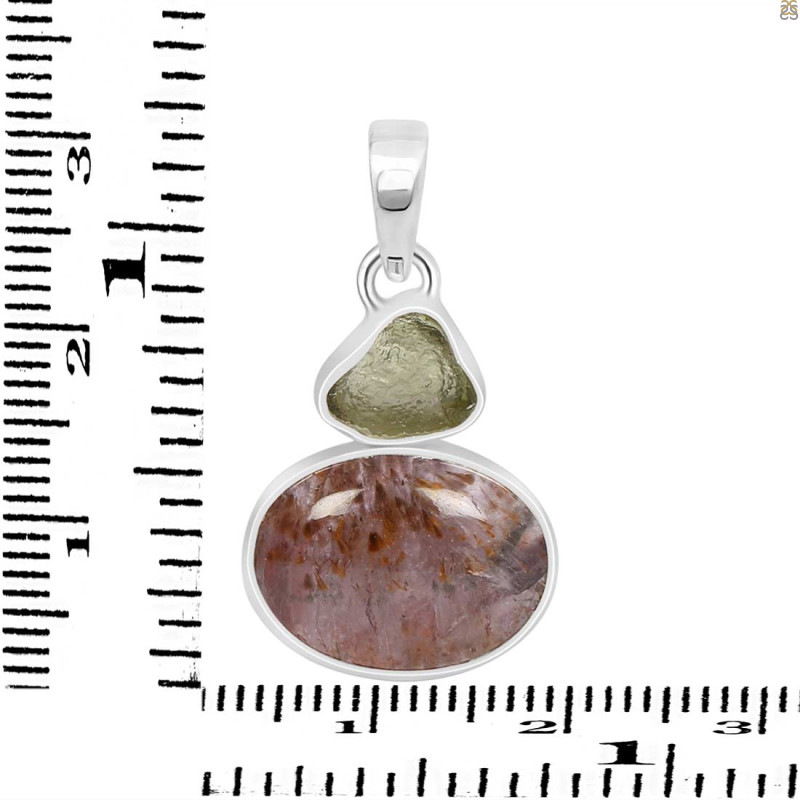 Cacoxenite Pendant-2SP CCO-1-207