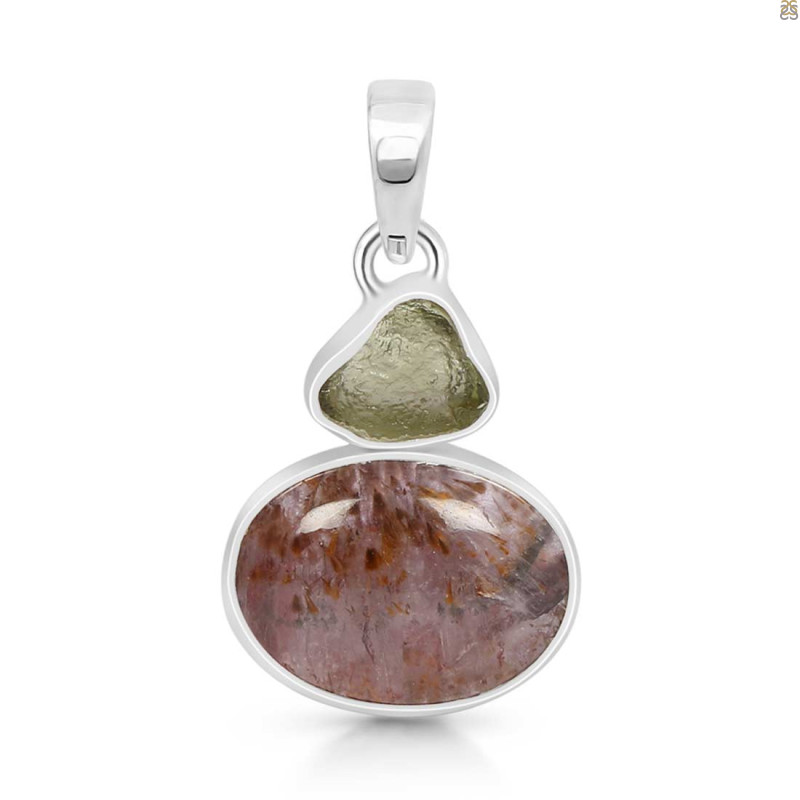 Cacoxenite Pendant-2SP CCO-1-207