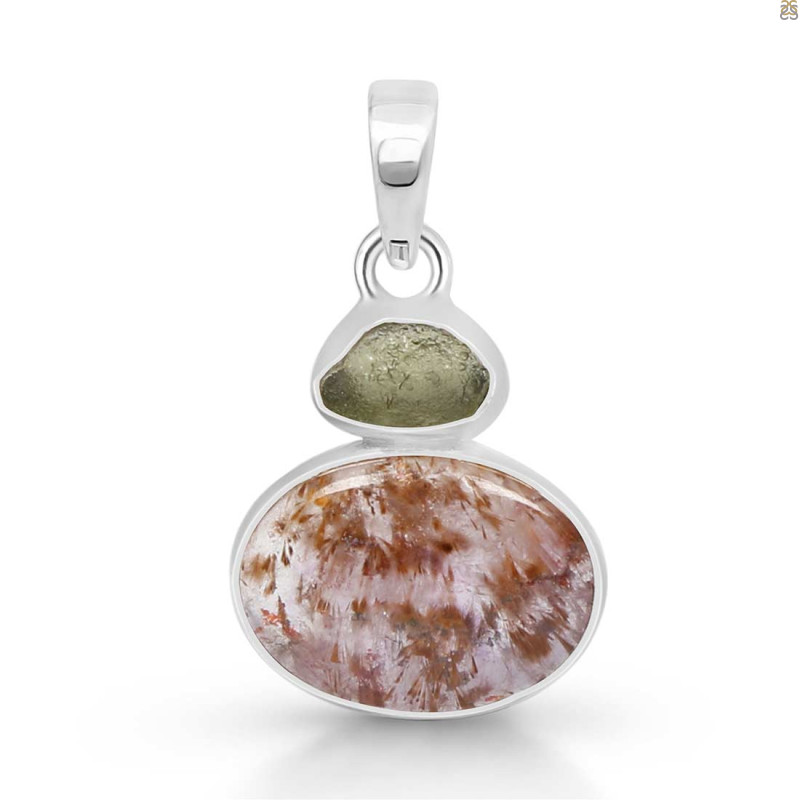 Cacoxenite Pendant-2SP CCO-1-233