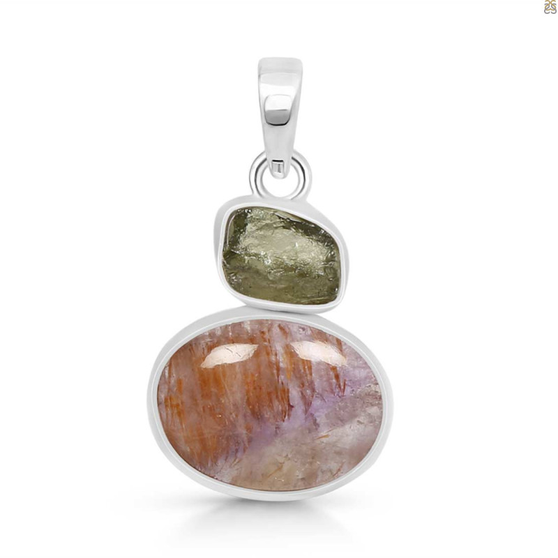 Cacoxenite Pendant-2SP CCO-1-240