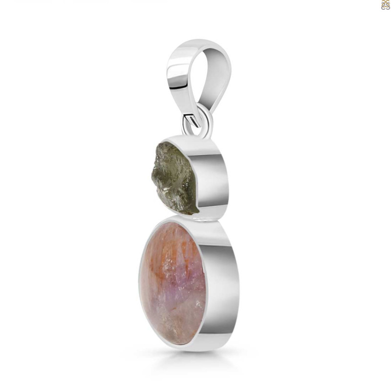 Cacoxenite Pendant-2SP CCO-1-240
