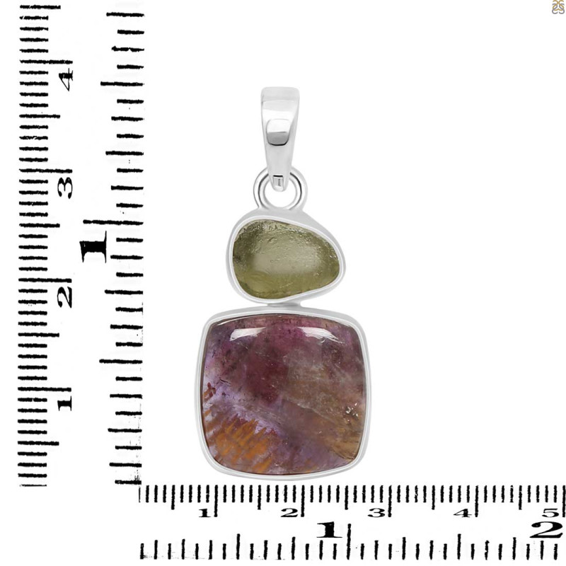 Cacoxenite Pendant-2SP CCO-1-48