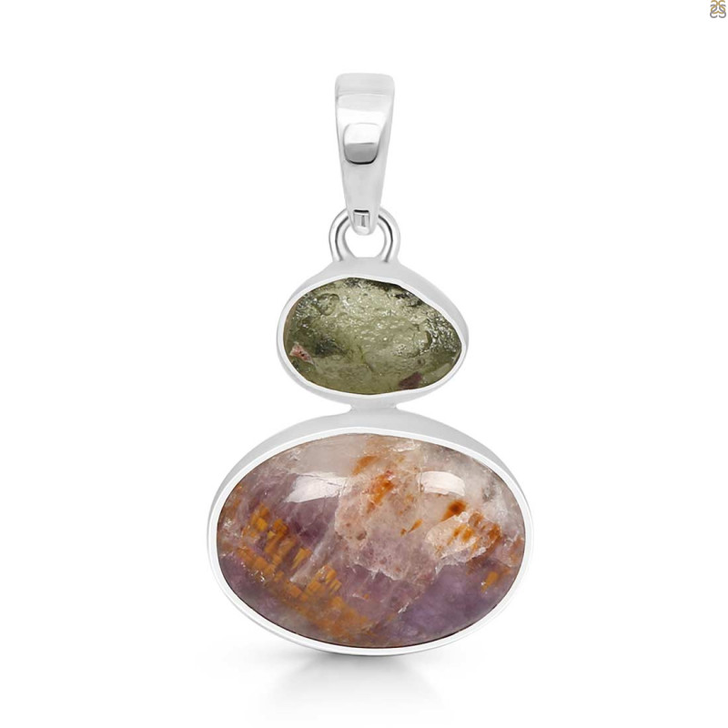 Cacoxenite Pendant-2SP CCO-1-52