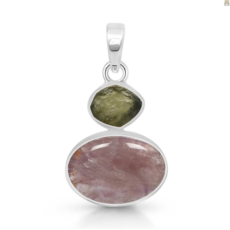 Cacoxenite Pendant-2SP CCO-1-56