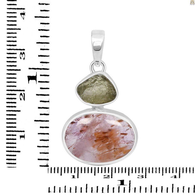 Cacoxenite Pendant-2SP CCO-1-66
