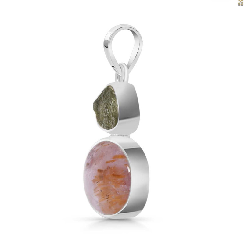 Cacoxenite Pendant-2SP CCO-1-66