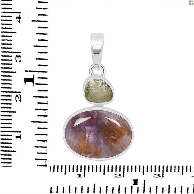 Cacoxenite Pendant-2SP CCO-1-72