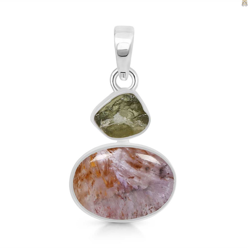Cacoxenite Pendant-2SP CCO-1-77
