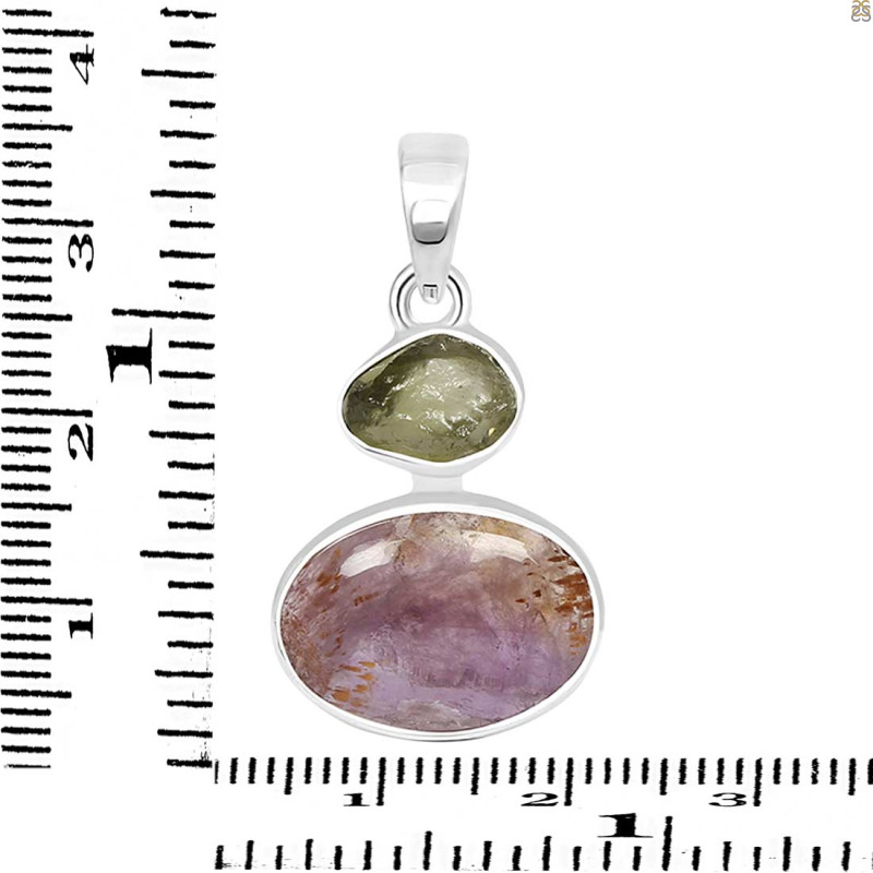 Cacoxenite Pendant-2SP CCO-1-78