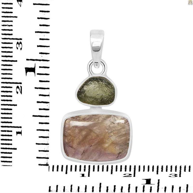 Cacoxenite Pendant-2SP CCO-1-81