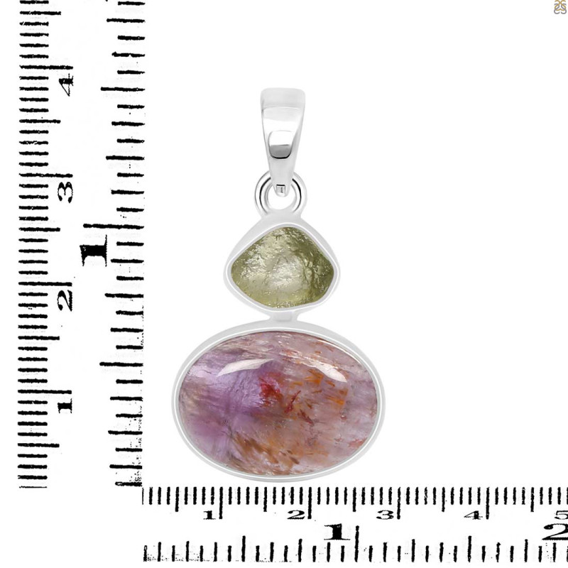 Cacoxenite Pendant-2SP CCO-1-87