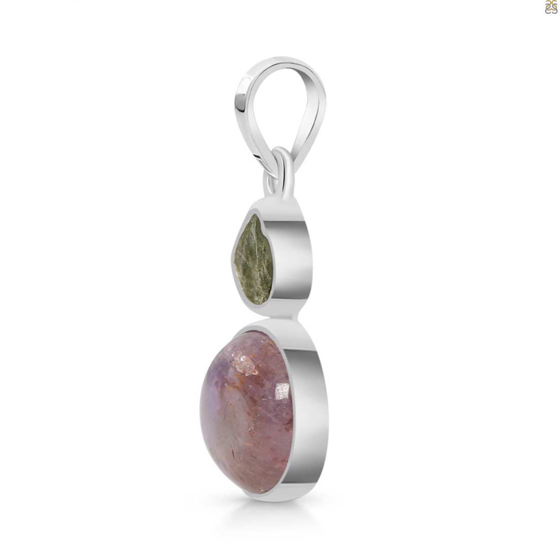Cacoxenite Pendant-2SP CCO-1-87