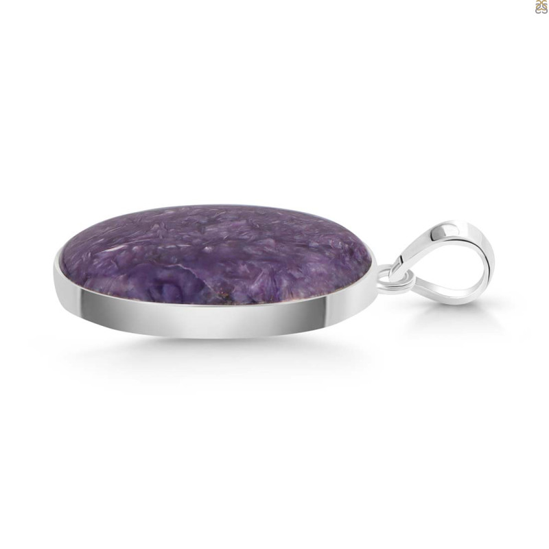 Charoite Pendant-SP CHR-1-37