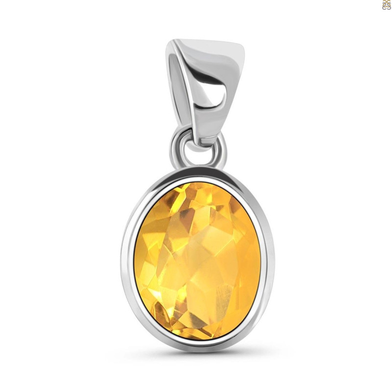 Citrine Pendant CIT-1-80