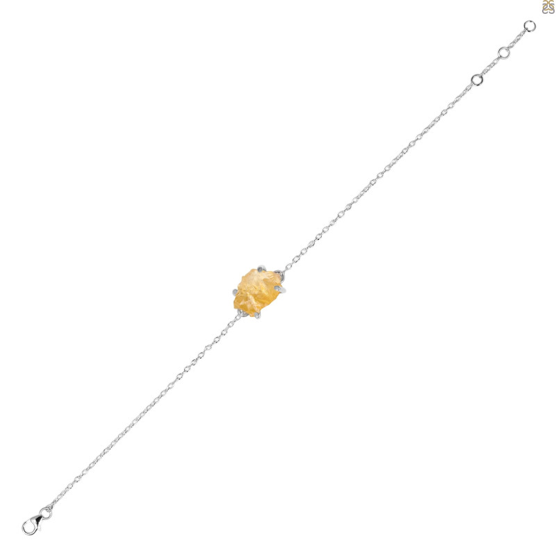 Citrine Raw Crystal Bracelet