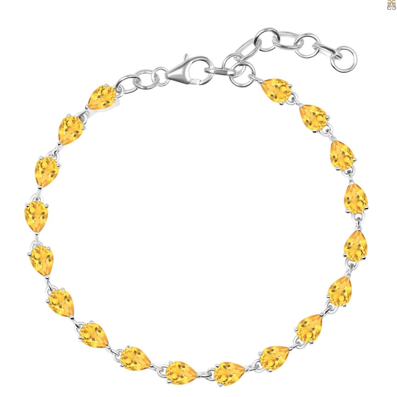 Citrine Bracelet CIT-RDB-105.