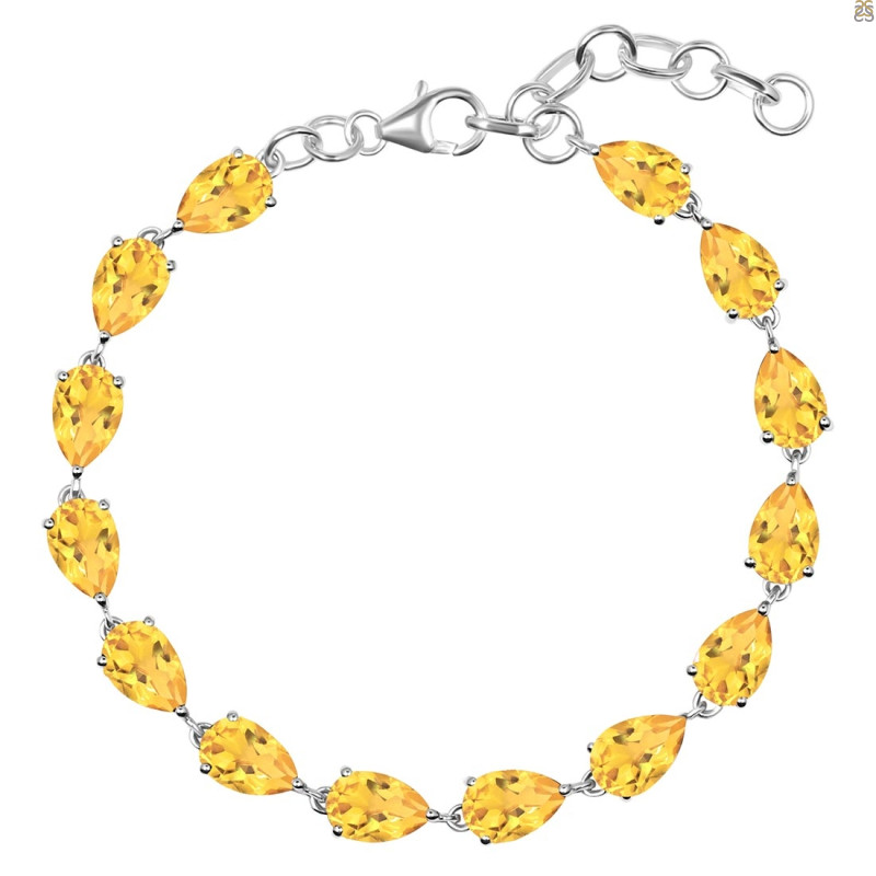 Citrine Bracelet CIT-RDB-107.