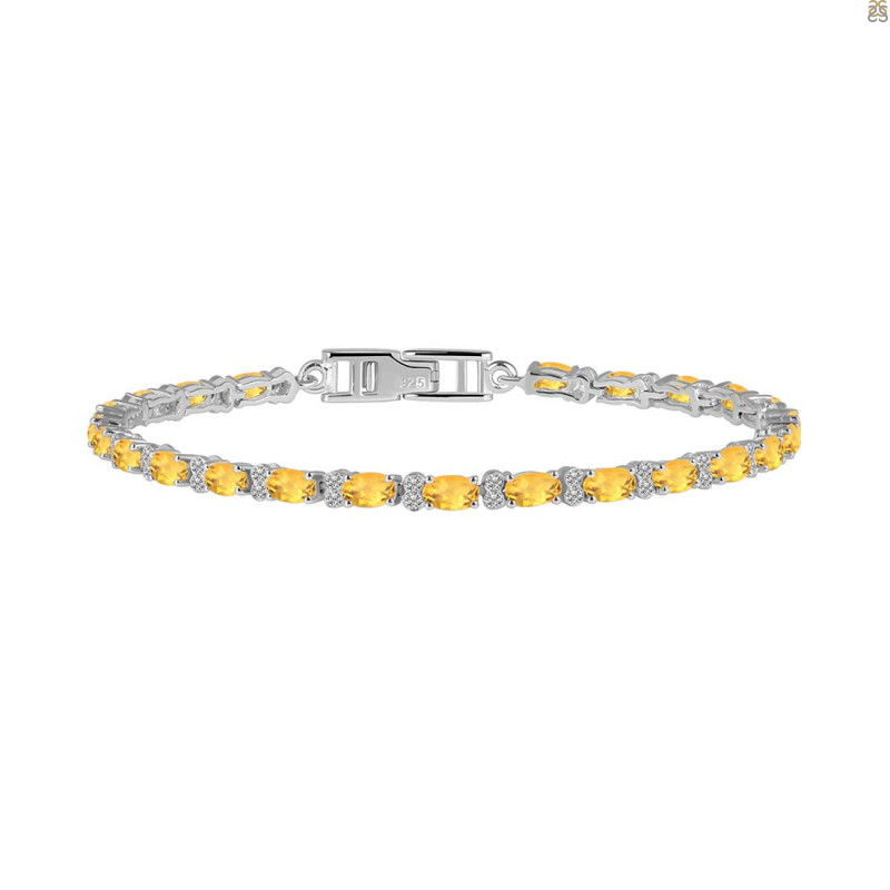 Citrine Bracelet CIT-RDB-110.