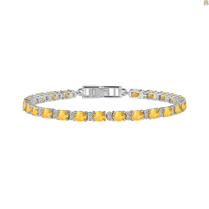 Citrine Bracelet CIT-RDB-112.