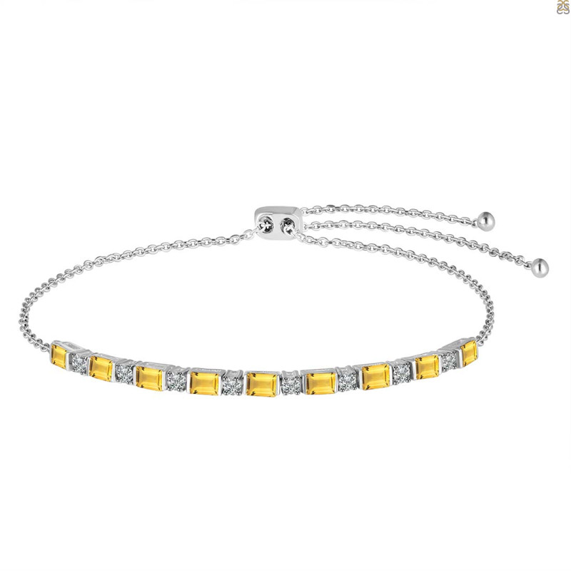 Citrine Bracelet CIT-RDB-129.
