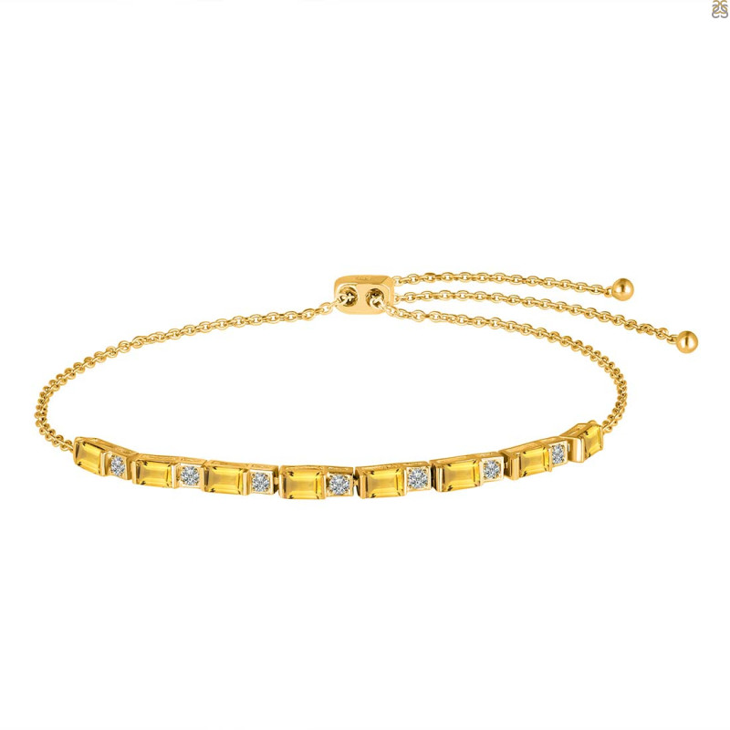 Citrine Bracelet CIT-RDB-130.