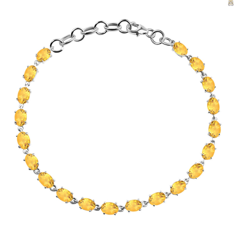 Citrine Bracelet CIT-RDB-71-CUT.