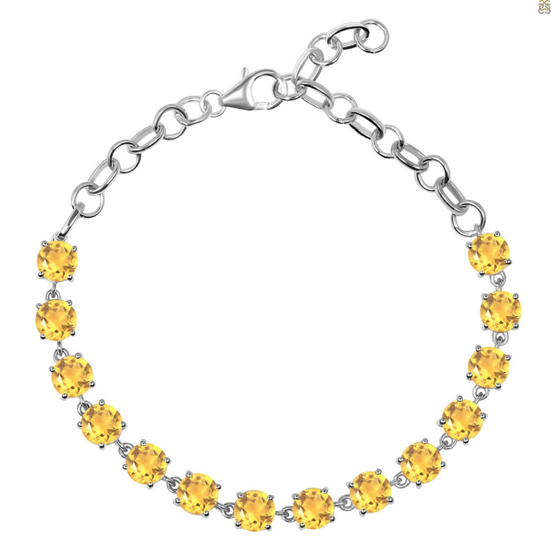 Citrine Bracelet CIT-RDB-73-CUT.