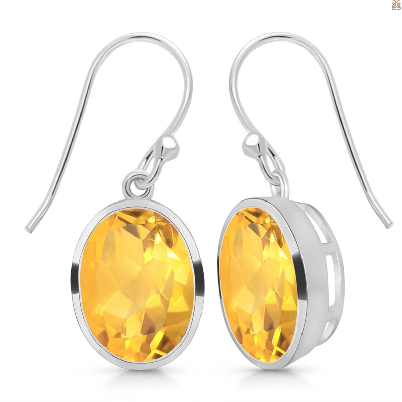 Citrine Earring