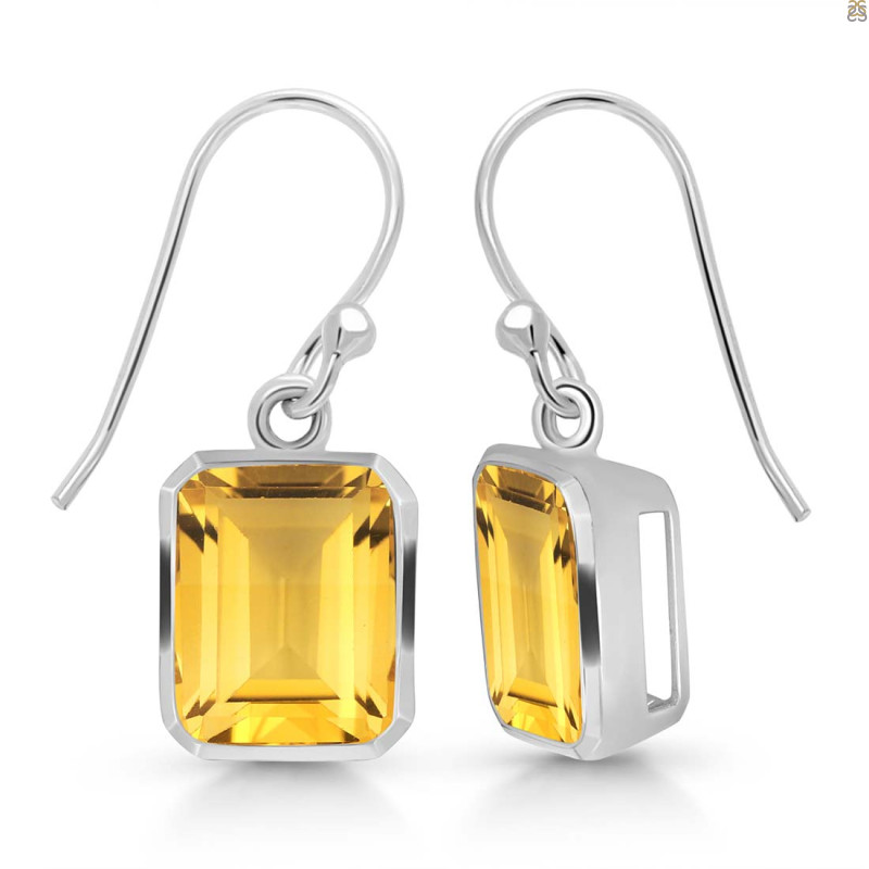Citrine Earring