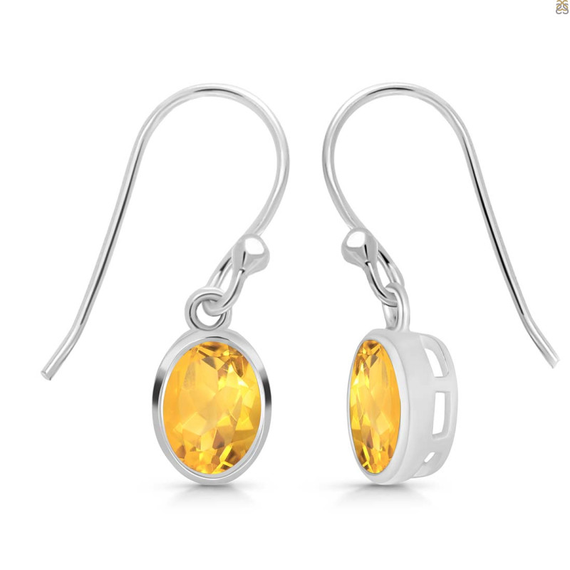 Citrine Earring
