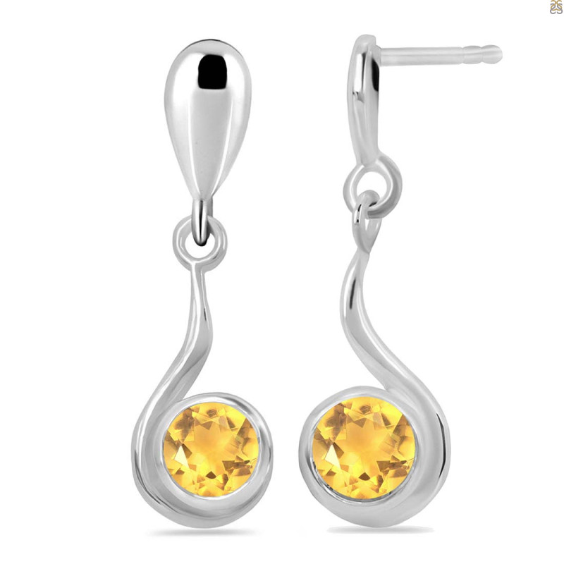 Citrine Earring
