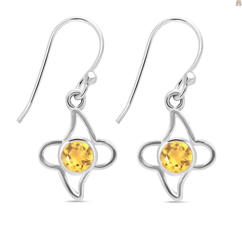 Citrine Earring CIT-RDE-20.