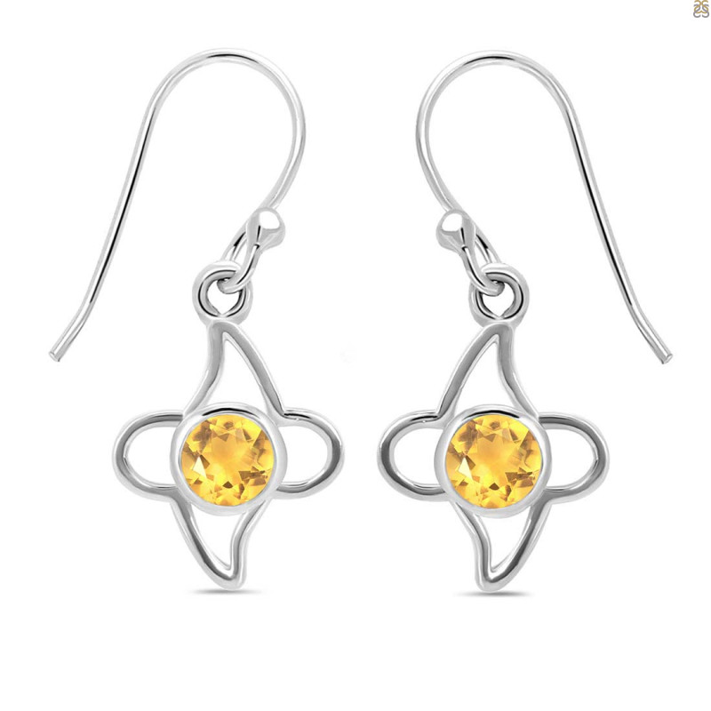 Citrine Earring