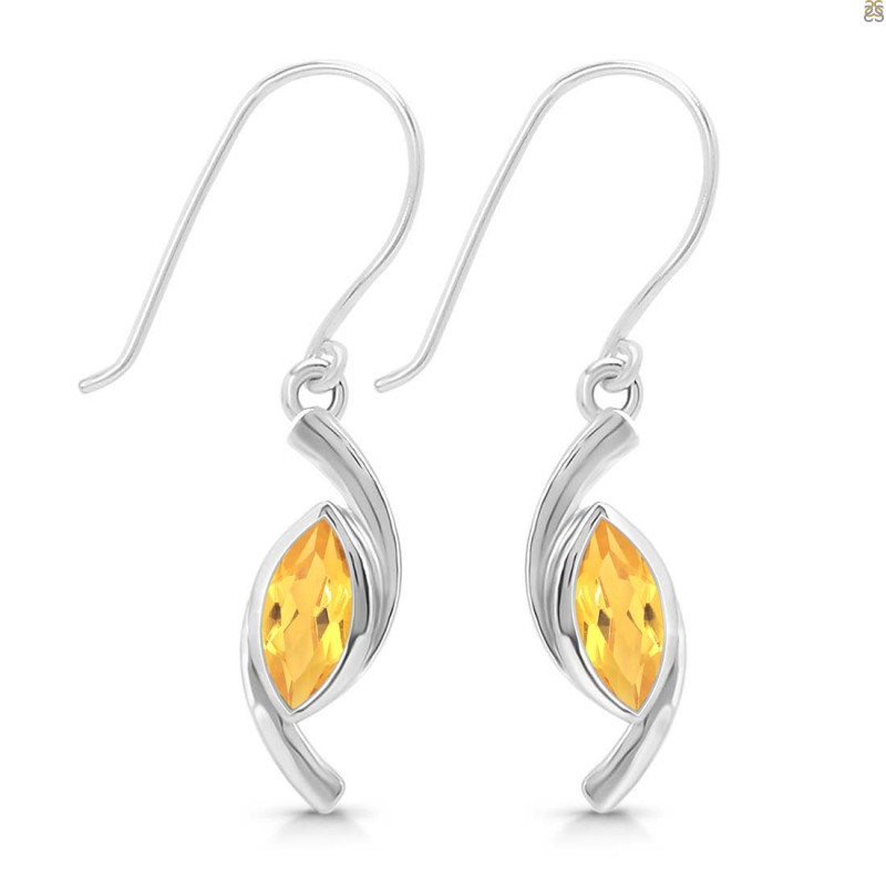 Citrine Earring