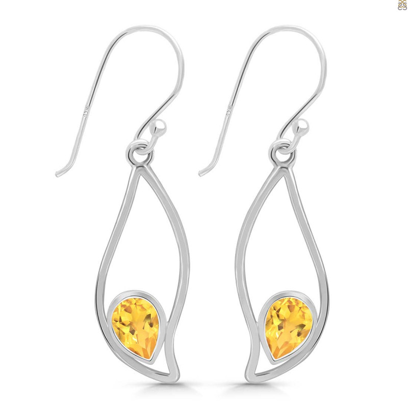 Citrine Earring CIT-RDE-263.