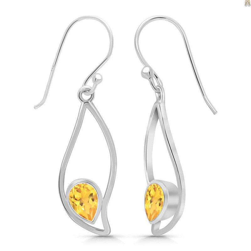 Citrine Earring