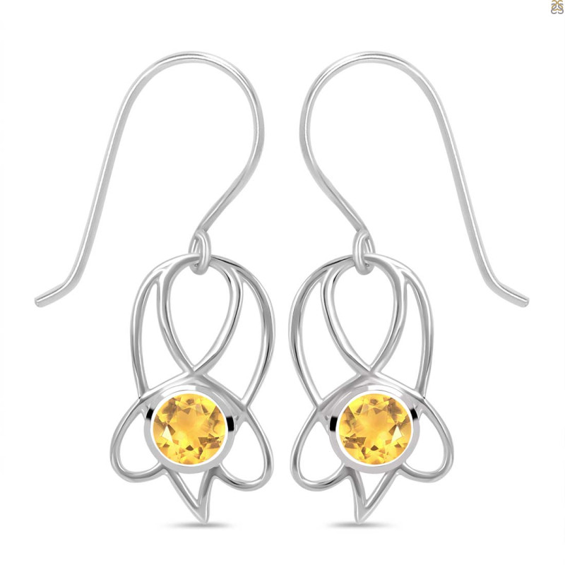 Citrine Earring