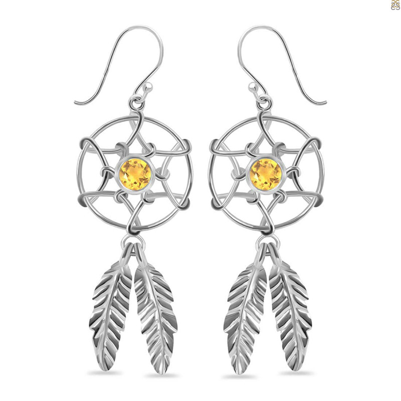 Citrine Earring