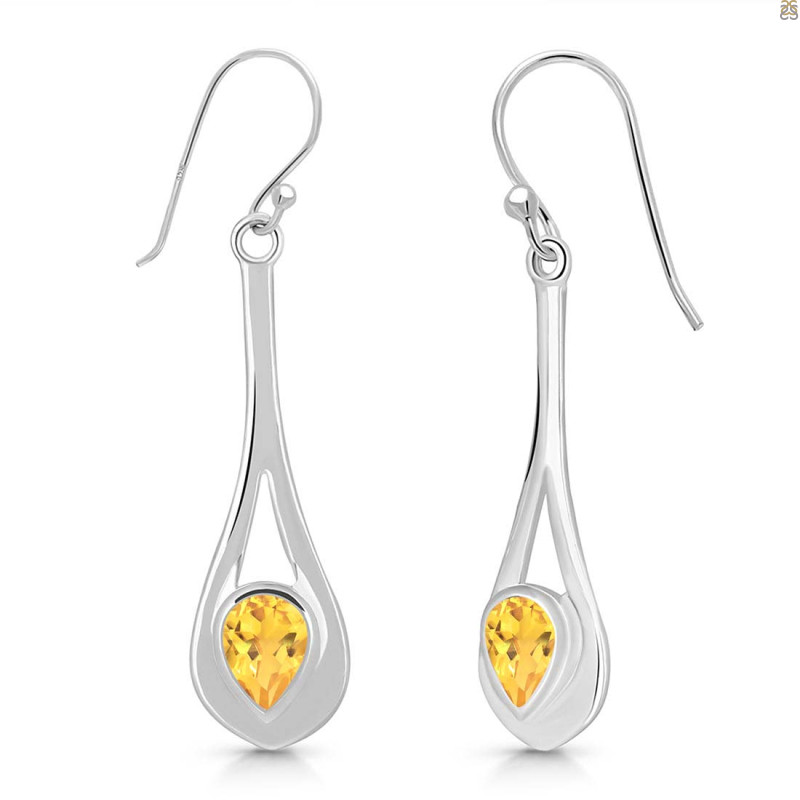 Citrine Earring