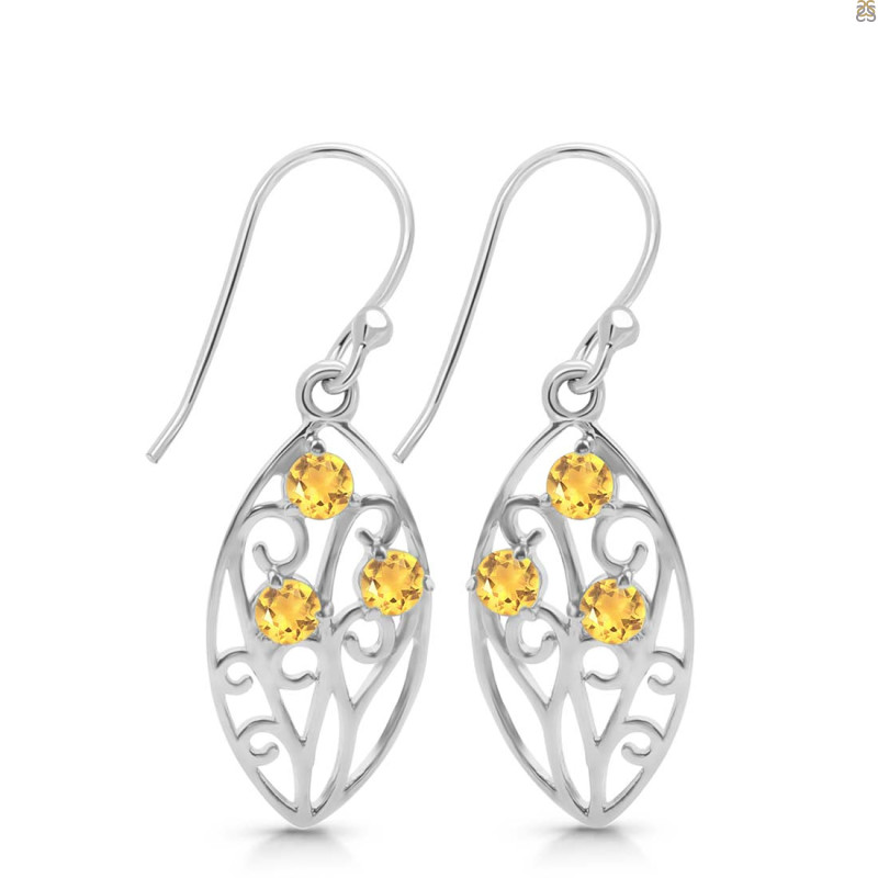Citrine Earring