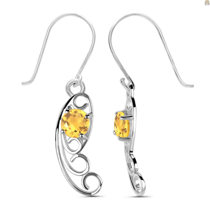 Citrine Earring
