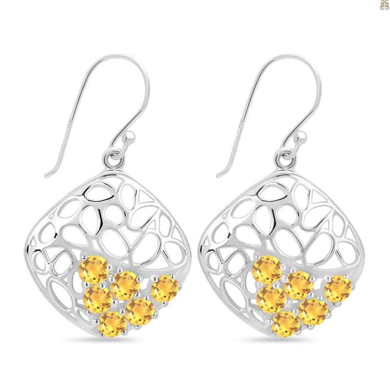Citrine Earring