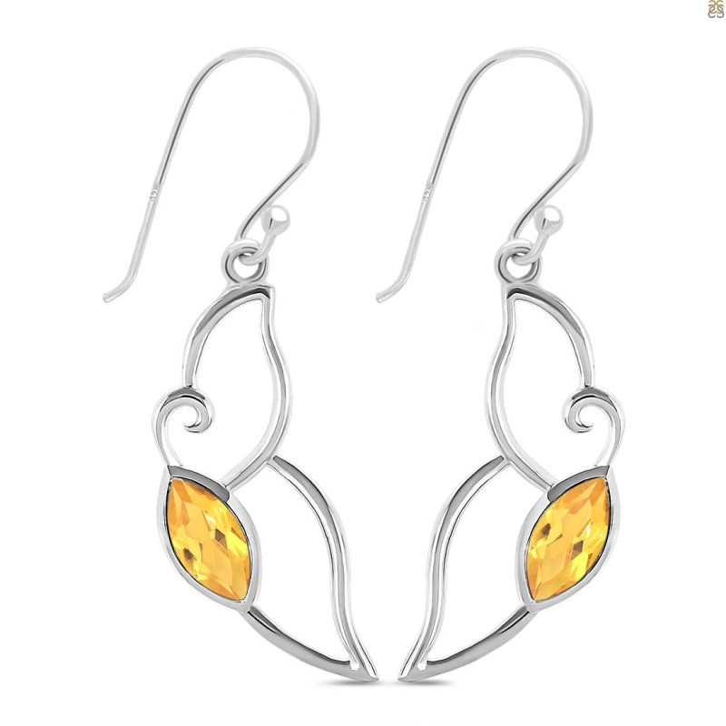 Citrine Earring